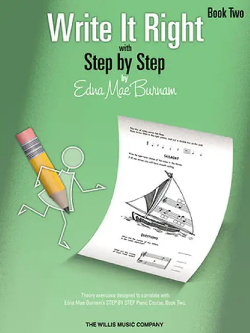Write It Right with Step by Step, Book Two by Edna Mae Burnam