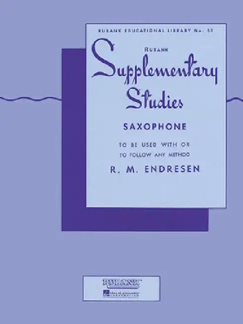 Supplementary Studies: Saxophone by R. M. Endresen