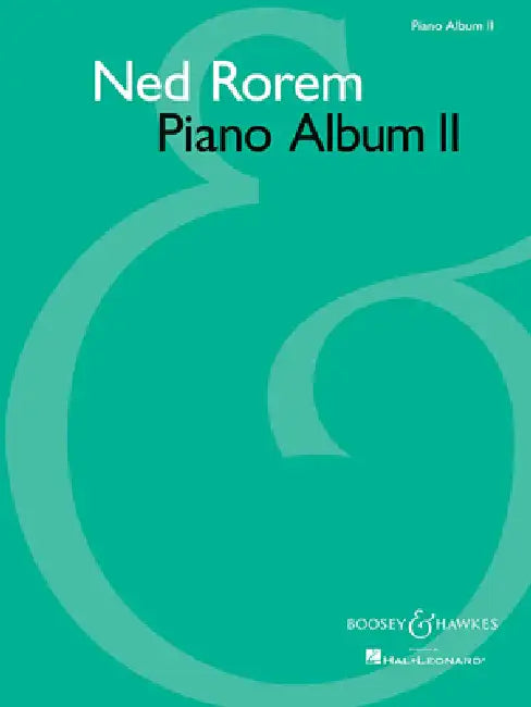 Piano Album II by Ned Rorem