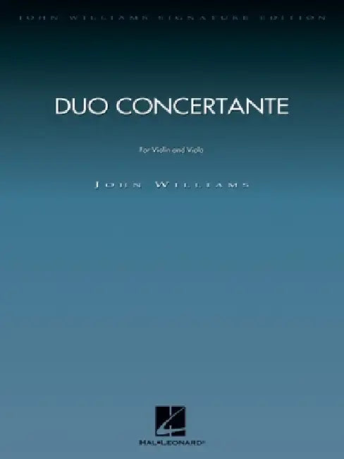 Duo Concertante: For Violin and Viola by John Williams