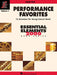 Performance Favorites, Volume 1: Value Pak (37 Part Books, Conductor Score & CD) by Hal Leonard Corp