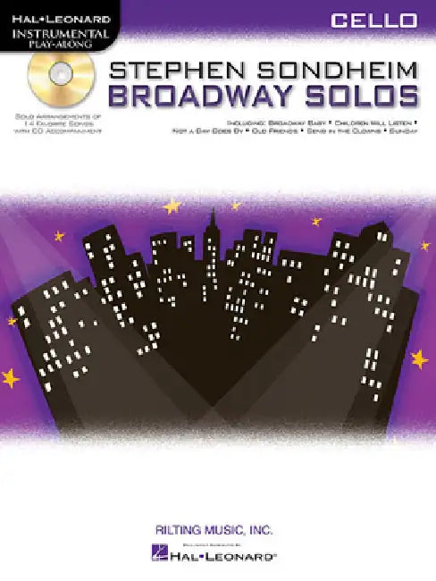 Stephen Sondheim - Broadway Solos: Cello by Stephen Sondheim