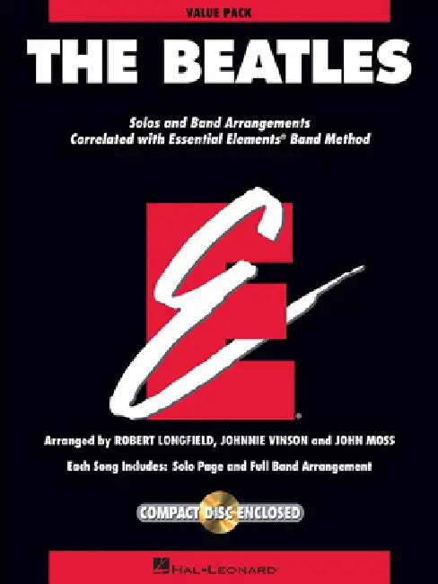 The Beatles: Value Pack (37 Part Books with Conductor Score and CD) by The Beatles, Johnnie Vinson, Robert Longfield
