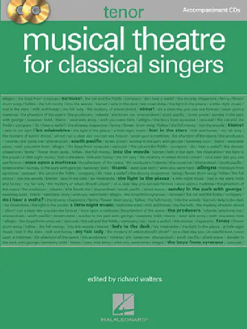 Musical Theatre for Classical Singers by Hal Leonard Corp, Richard Walters