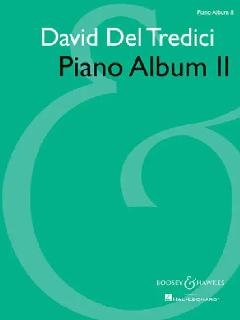 Piano Album II by David del Tredici