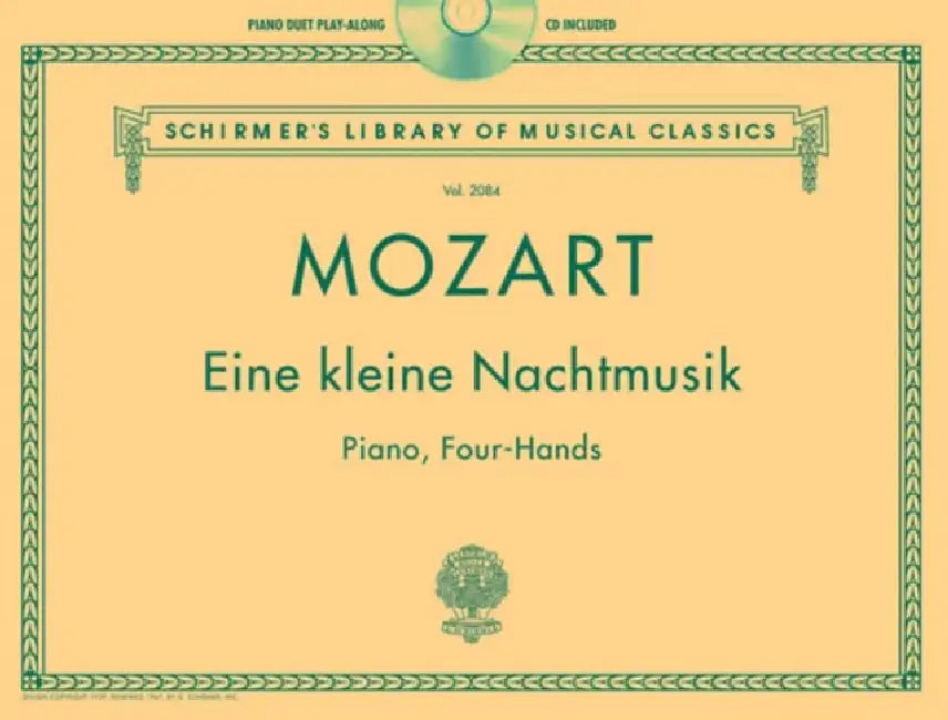Mozart - Eine Kleine Nachtmusik - Piano Duet Play-Along (Bk/Online Audio) by Wolfgang Amadeus Mozart