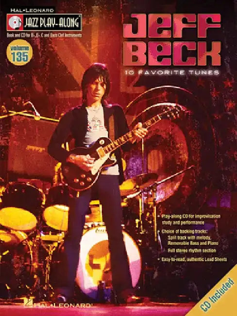 Jeff Beck: Jazz Play-Along Volume 135 by Jeff Beck