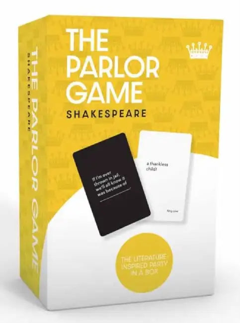 William Shakespeare the Parlor Game: A Literature-Inspired Party in a Box by Gibbs Smith Publisher