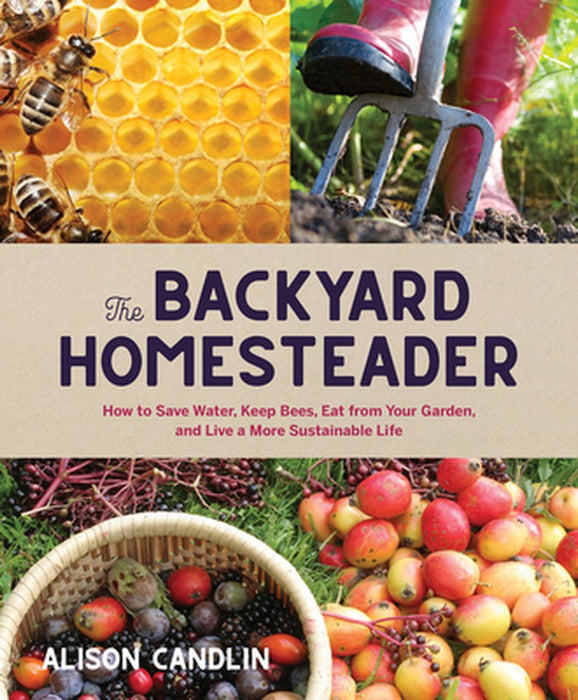 The Backyard Homesteader: How to Save Water, Keep Bees, Eat from Your Garden, and Live a More Sustainable Life by Alison Candlin