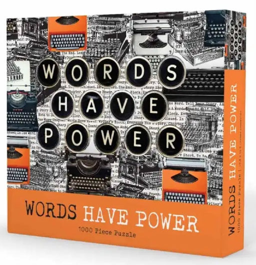 1000-piece puzzle: Words Have Power by Gibbs Smith