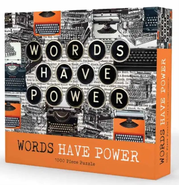 1000-piece puzzle: Words Have Power by Gibbs Smith