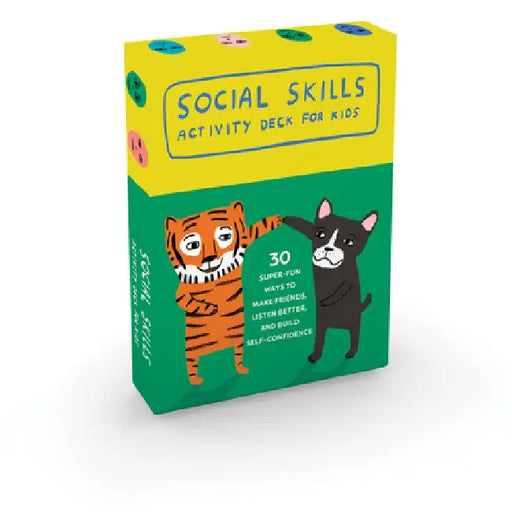 Social Skills Activity Deck for Kids: 30 Super Fun Ways to Make Friends, Listen Better, and Build Self-Confidence by Brad Petersen