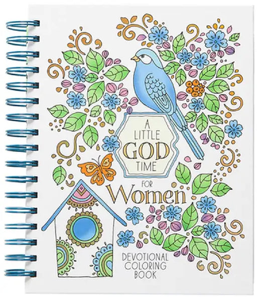 A Little God Time for Women: Devotional Coloring Book by Majestic Expressions