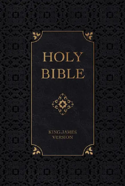 KJV Holy Bible Giant Print Obsidian