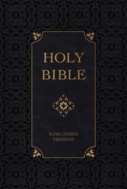 KJV Holy Bible Giant Print Obsidian by 
