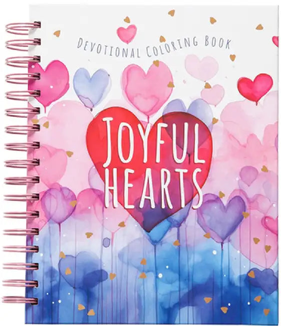 Joyful Hearts (Devotional Coloring Book) by Majestic Expressions