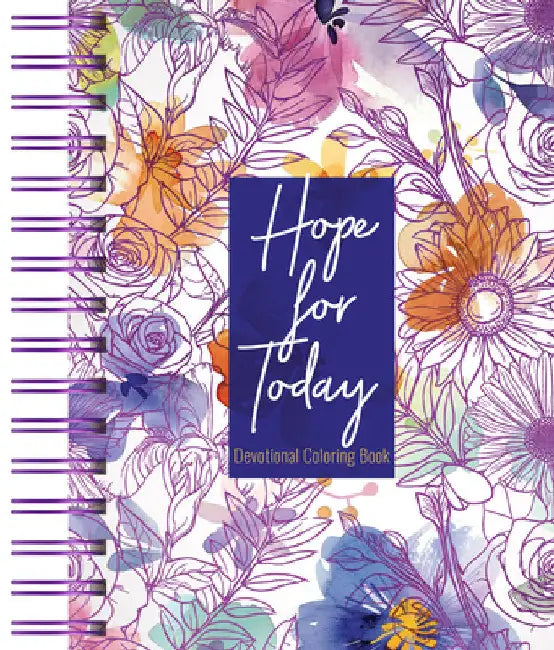 Hope for Today: Devotional Coloring Book by Majestic Expressions