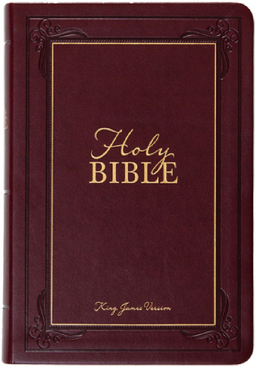 KJV Holy Bible Giant Print Compact Garnet
