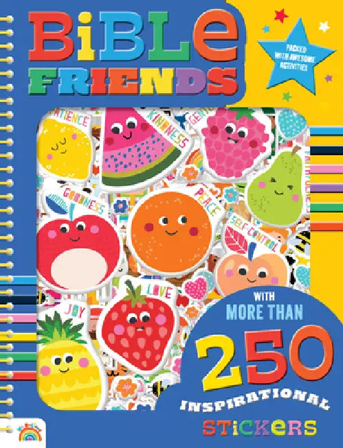 Bible Friends Sticker Activity Book by Broadstreet Publishing Group LLC, Make Believe Ideas