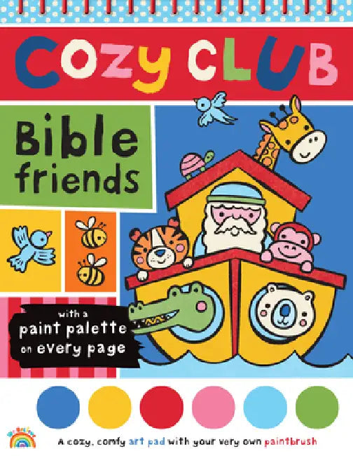Cozy Club Bible Friends Art Pad by Broadstreet Publishing Group LLC, Make Believe Ideas