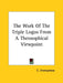 The Work Of The Triple Logos From A Theosophical Viewpoint by C. Jinarajadasa