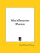 Miscellaneous Poems by Ella Wheeler Wilcox