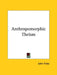 Anthropomorphic Theism by John Fiske