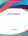Modern Metaphysics by C. W. Olliver
