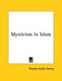 Mysticism In Islam by Charles Cutler Torrey