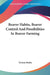 Beaver Habits, Beaver Control And Possibilities In Beaver Farming by Vernon Bailey