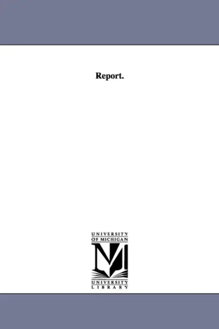 Report. by United States Christian Commission Comm
