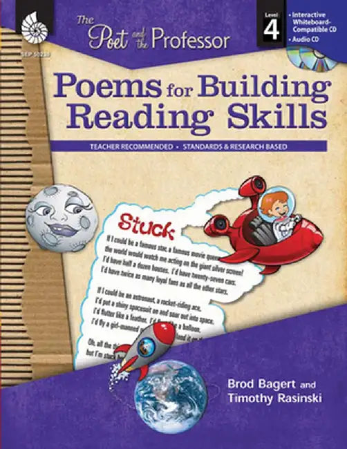 Poems for Building Reading Skills, Grade 4 [With CDROM and CD (Audio)] by Brod Bagert
