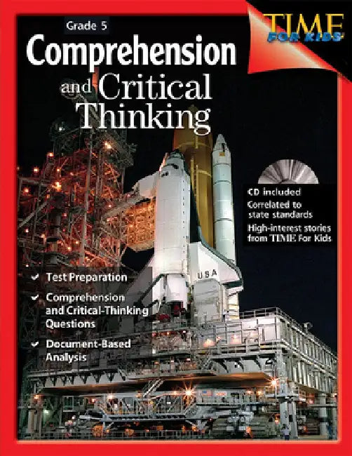 Comprehension and Critical Thinking: Grade 5 [With CDROM] by Shell Education