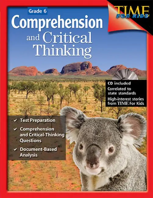 Comprehension and Critical Thinking: Grade 6 [With CDROM] by Jamey Acosta