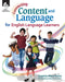 Connecting Content and Language for English Language Learners by Eugenia Mora-Flores