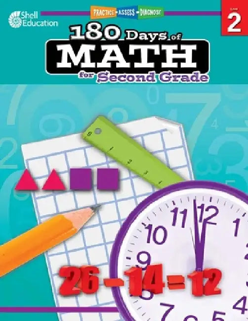 180 Days of Math for Second Grade [With CDROM] by Jodene Smith