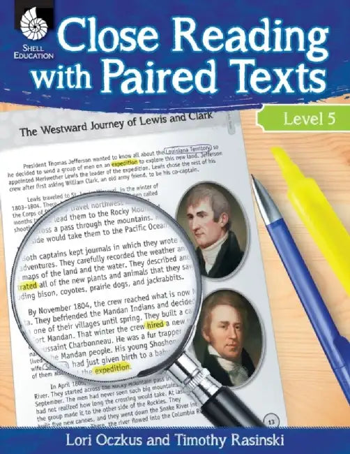 Close Reading with Paired Texts Level 5 (Level 5): Engaging Lessons to Improve Comprehension by Lori Oczkus