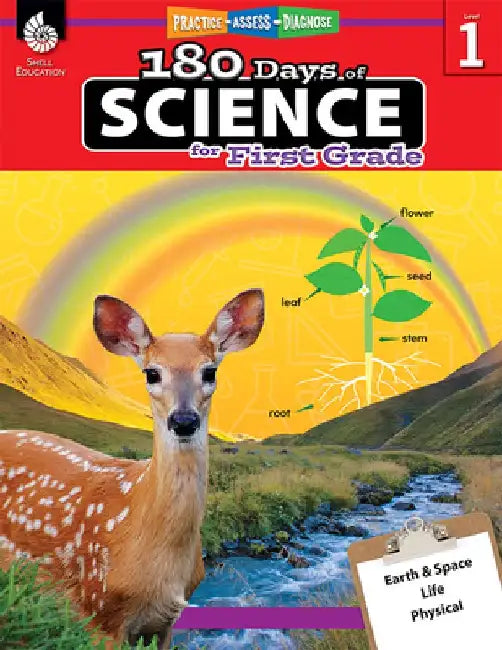 180 Days of Science for First Grade (Grade 1): Practice, Assess, Diagnose by Shell Education