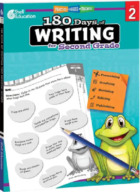 180 Days of Writing for Second Grade (Grade 2): Practice, Assess, Diagnose by Brenda Van Dixhorn