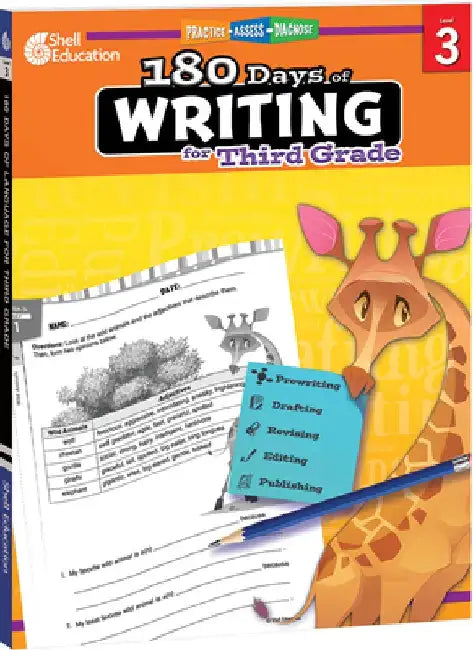 180 Days of Writing for Third Grade (Grade 3): Practice, Assess, Diagnose by Kristi Sturgeon