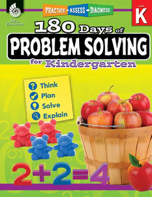 180 Days of Problem Solving for Kindergarten (Grade K) by Jessica Hathaway