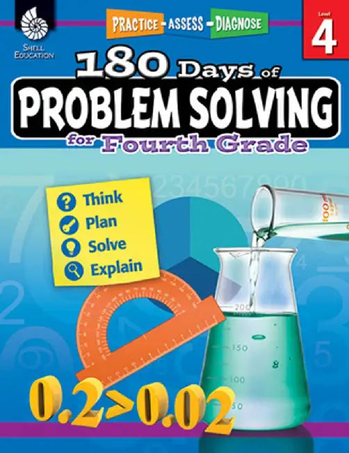 180 Days of Problem Solving for Fourth Grade (Grade 4) by Chuck Aracich