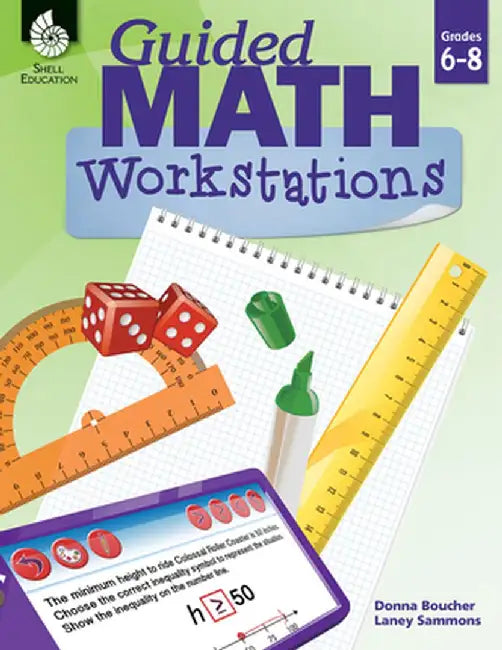 Guided Math Workstations 6-8 by Donna Boucher