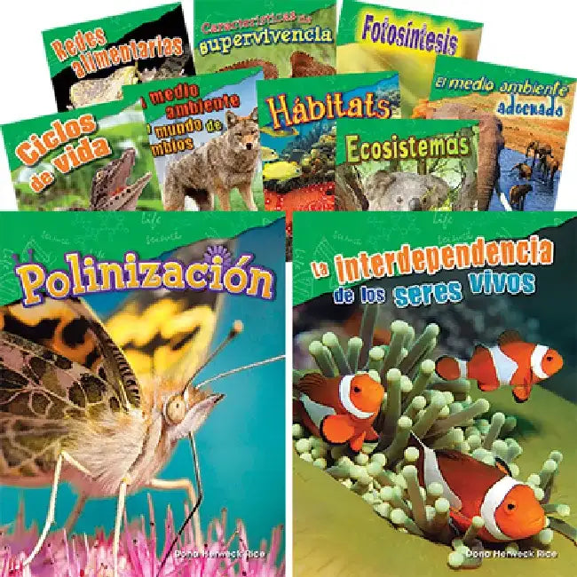 Let's Explore Life Science Grades 2-3 Spanish, 10-Book Set by Multiple Authors