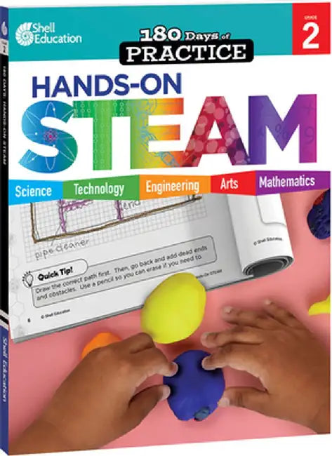 180 Days: Hands-On Steam: Grade 2 by Melissa Laughlin