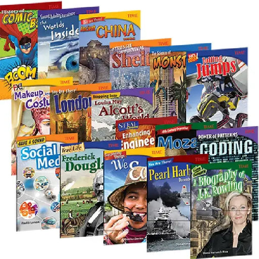 Time Grades 6-8 Set 2, 17-Book Set by Multiple Authors