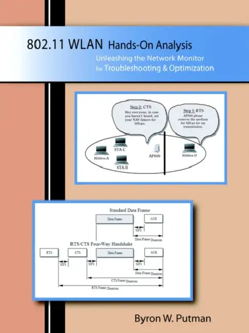 802.11WLAN Hands-On Analysis: Unleashing the Network Monitor for Troubleshooting and Optimization by Byron W. Putman