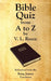 Bible Quiz from A to Z by V. L. Reece