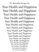 Dr. Monzello's Recipes for Your Health and Happiness by H. K. Monzello