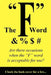 The "F" Word by Don Cermak
